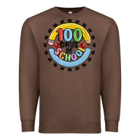 Chestnut 100 days of school Premium Sweatshirt - MaliasSmallBusiness