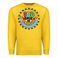 Lemon 100 days of school Premium Sweatshirt - MaliasSmallBusiness