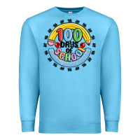 Ocean Blue 100 days of school Premium Sweatshirt - MaliasSmallBusiness