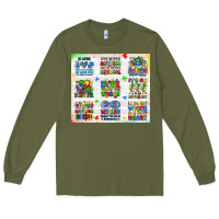 Army Green autism Long Sleeve Tee - JahusDesignShop