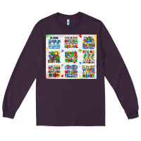Plum autism Long Sleeve Tee - JahusDesignShop
