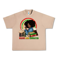 Burro Bae black and educated Urban Heavy Tee - Zillion Design Studio