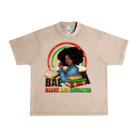 French Oak Bae black and educated Urban Heavy Tee - Zillion Design Studio