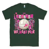 Sports Green in october we wear pink volleyball Classic Tee - AdoDesignShop