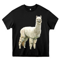Black Alpaca Heavy Core Tee - LillyAllenDesigns