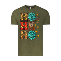 Vintage Olive christmas ho ho ho Vintage Tee - RanaPortraitStore