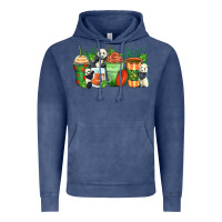 Vintage Denim panda coffee cups Vintage Hoodie - Zillion Design Studio