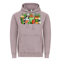 Vintage Zinc panda coffee cups Vintage Hoodie - Zillion Design Studio