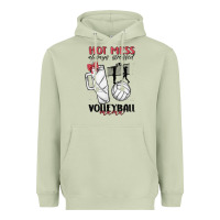 Matcha hot mess always stressed volleyball mama Heavyweight Hoodie - MaliasSmallBusiness