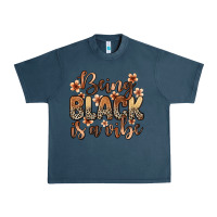 Midnight Navy Being black is a vibe Urban Heavy Tee - Zillion Design Studio