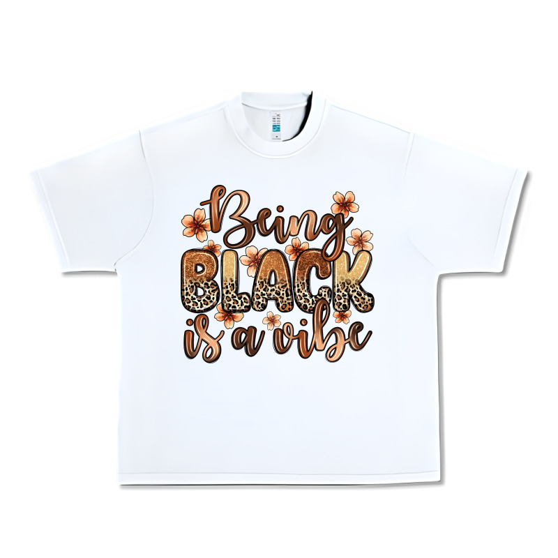 Being Black Is A Vibe Urban Heavy Tee by Zillion Design Studio | Teevron