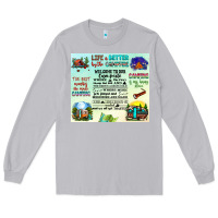 Moon Dust life is better by the campfire Long Sleeve Tee - JahusDesignShop