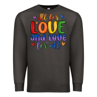 Smoke all for love and love for all Premium Sweatshirt - MaliasSmallBusiness