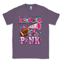 Lavender in october we wear cheer pink football Classic Tee - AdoDesignShop