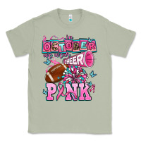 Matcha in october we wear cheer pink football Classic Tee - AdoDesignShop