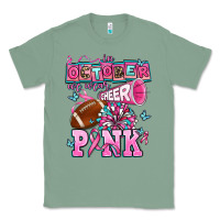 Sage in october we wear cheer pink football Classic Tee - AdoDesignShop