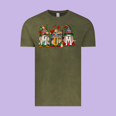 Mexican Mom Gnome Vintage Tee Designed By Texasbilliewilder