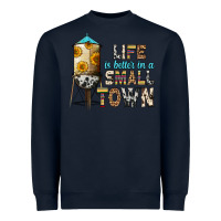 Navy life is better in a small town Heavyweight Sweatshirt - Zillion Design Studio