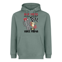 Sage hot mess always stressed race mama Heavyweight Hoodie - MaliasSmallBusiness