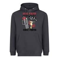 Smoke hot mess always stressed race mama Heavyweight Hoodie - MaliasSmallBusiness