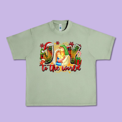 Joy To The World Urban Heavy Tee Designed By Texasbilliewilder