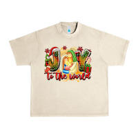 Sandshell joy to the world Urban Heavy Tee - texasbilliewilder