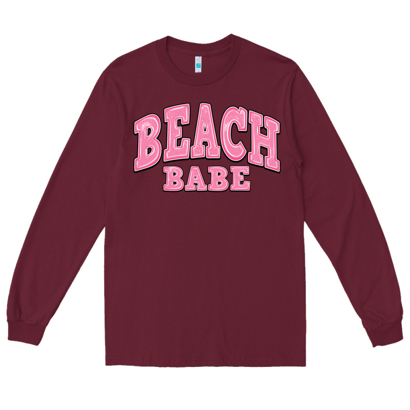 Beach Babe Long Sleeve Tee by JahusDesignShop | Teevron
