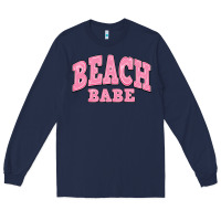Navy beach babe Long Sleeve Tee - JahusDesignShop