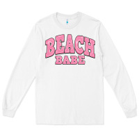 White beach babe Long Sleeve Tee - JahusDesignShop