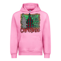 Fuchsia Pink Just A Girl Who Loves Christmas Urban Hoodie - Bettercallsaul