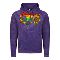 Cloud Purple love my roots juneteenth Vintage Hoodie - texasbilliewilder