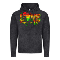 Vintage Black love my roots juneteenth Vintage Hoodie - texasbilliewilder