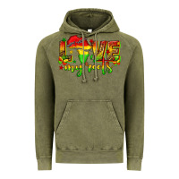 Vintage Olive love my roots juneteenth Vintage Hoodie - texasbilliewilder