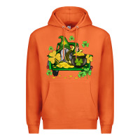 Carrot st patricks truck and gnome Premium Hoodie - AdoDesignShop