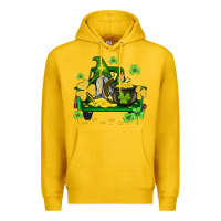 Lemon st patricks truck and gnome Premium Hoodie - AdoDesignShop