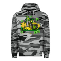Slate Camo st patricks truck and gnome Premium Hoodie - AdoDesignShop