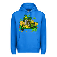 True Royal st patricks truck and gnome Premium Hoodie - AdoDesignShop