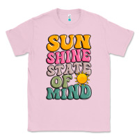 Bubblegum Pink sun shine state of mind Classic Tee - JahusDesignShop