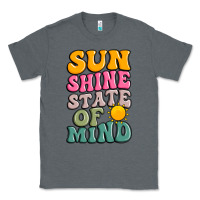 Charcoal Heather sun shine state of mind Classic Tee - JahusDesignShop