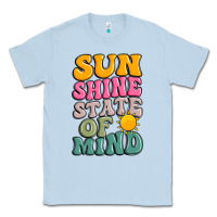 Dusty Blue sun shine state of mind Classic Tee - JahusDesignShop