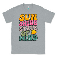 Heather Grey sun shine state of mind Classic Tee - JahusDesignShop