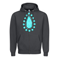 Smoke gemstone Zipper Hoodie - JahusDesignShop