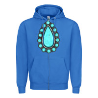 True Royal gemstone Zipper Hoodie - JahusDesignShop