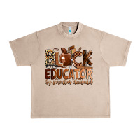 French Oak Black educator by popular demand Urban Heavy Tee - Zillion Design Studio
