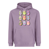 Lavender vintage easter eggs Heavyweight Hoodie - MaliasSmallBusiness
