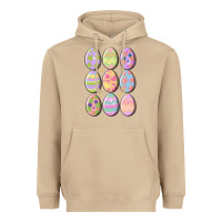 Mushroom vintage easter eggs Heavyweight Hoodie - MaliasSmallBusiness