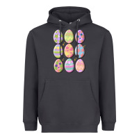 Smoke vintage easter eggs Heavyweight Hoodie - MaliasSmallBusiness