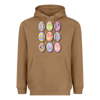 Toasted Coconut vintage easter eggs Heavyweight Hoodie - MaliasSmallBusiness