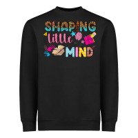 Black shaping little mind Heavyweight Sweatshirt - texasbilliewilder