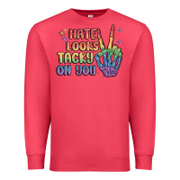 Cardinal hate looks tacky on you pride Premium Sweatshirt - MaliasSmallBusiness